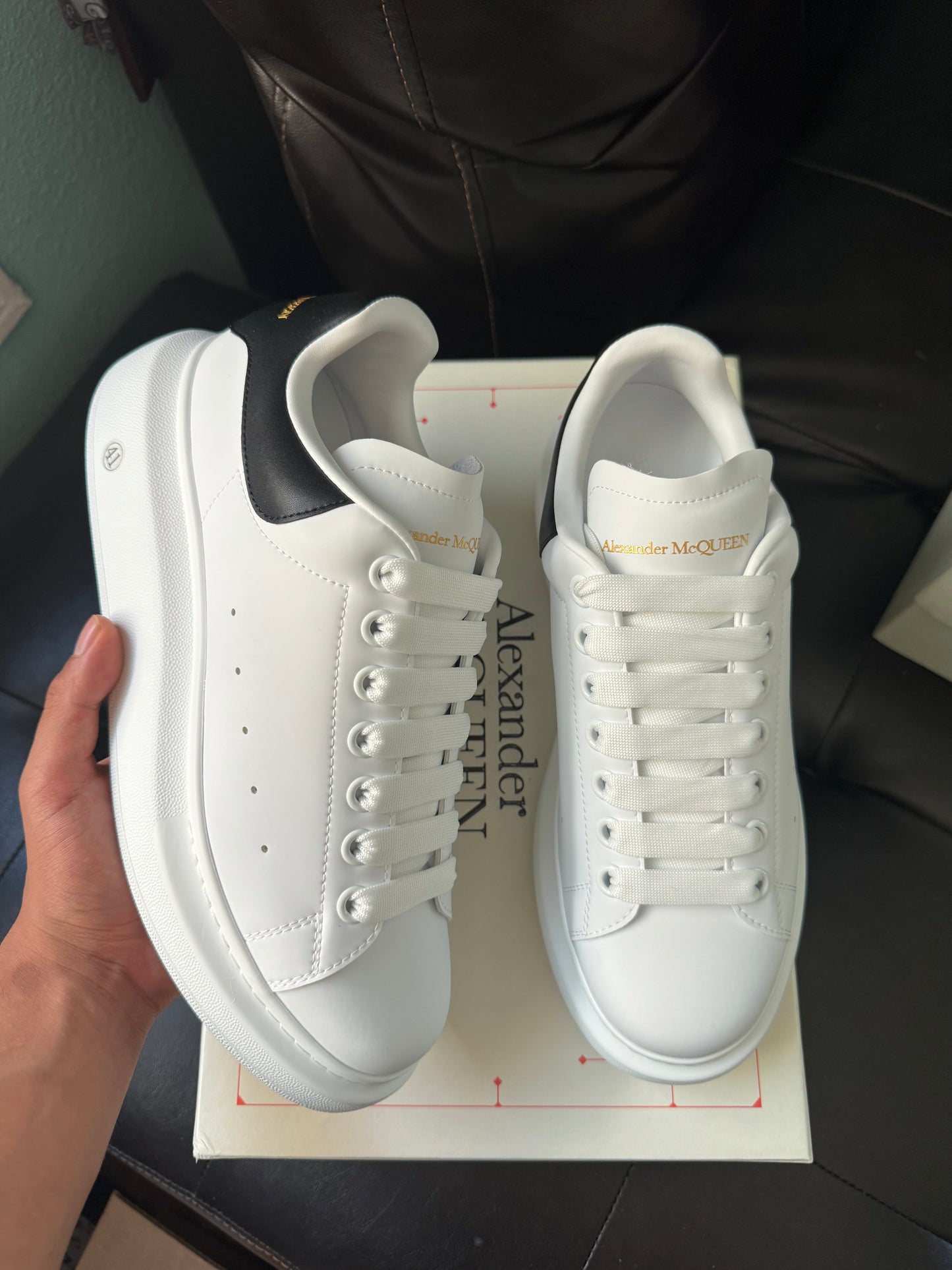 white black mcqueens